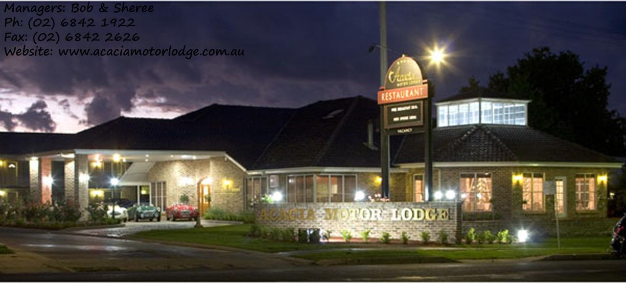 Acacia Motor Lodge Coonabarabran Exteriör bild